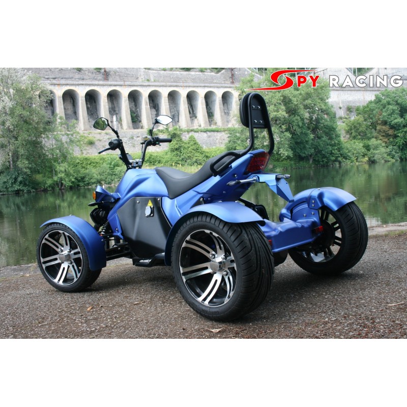 QUAD SPY RACING E8 100 ELECTRIQUE BLEU MAT