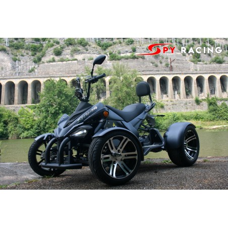 QUAD SPY RACING E8 100 ELECTRIQUE GRIS MAT